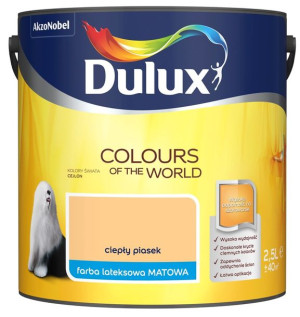 FARBA DULUX KOLORY ŚWIATA- ciepły piasek, 2.5l