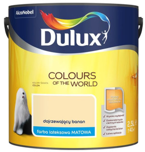 FARBA DULUX KOLORY ŚWIATA- dojrzewający banan, 2.5l