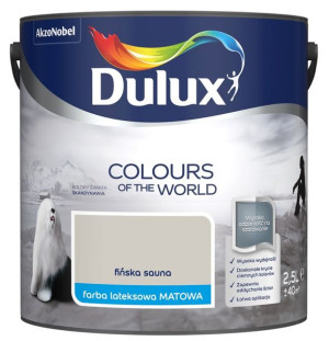 FARBA DULUX KOLORY ŚWIATA- fińska sauna, 2.5l