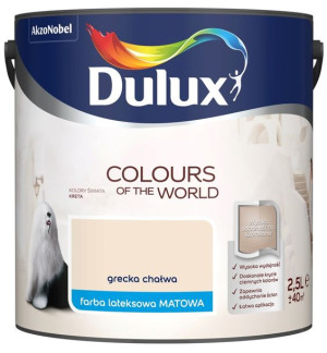 FARBA DULUX KOLORY ŚWIATA- grecka chałwa, 2.5l