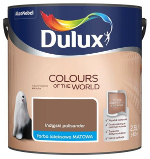 FARBA DULUX KOLORY ŚWIATA- indyjski palisander, 2.5l