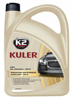 K2 KULER -35C 5L BEZBARWNY płyn do chłodnic,