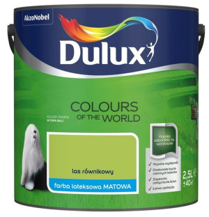 FARBA DULUX KOLORY ŚWIATA- las równikowy, 2.5l
