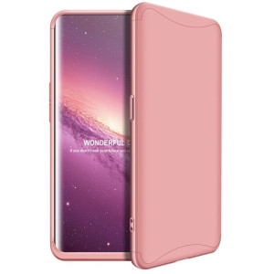 GKK 360 Protection Case etui na całą obudowę przód + tył Oppo Find X różowy