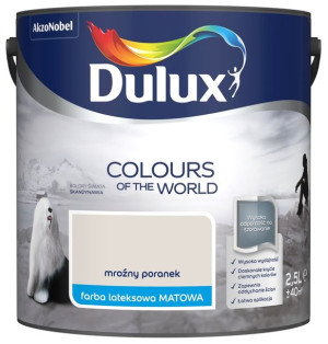 FARBA DULUX KOLORY ŚWIATA- mroźny poranek, 2.5l