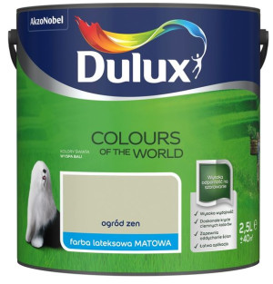 FARBA DULUX KOLORY ŚWIATA- ogród zen, 2.5l
