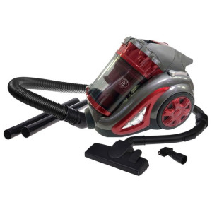 Herzberg HG-8047RED: Bezworkowy odkurzacz multicyklonowy