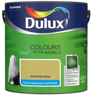 FARBA DULUX KOLORY ŚWIATA- plantacja kawy, 2.5l