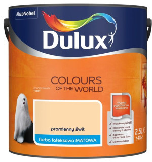 FARBA DULUX KOLORY ŚWIATA- promienny świt, 2.5l