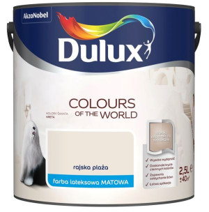 FARBA DULUX KOLORY ŚWIATA- rajska plaża, 2.5l