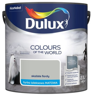 FARBA DULUX KOLORY ŚWIATA- skaliste fiordy, 2.5l