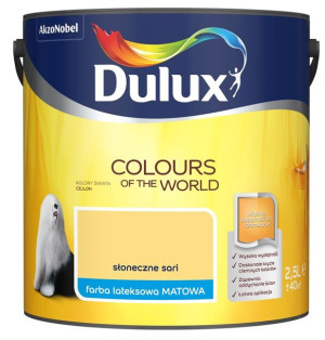 FARBA DULUX KOLORY ŚWIATA- słoneczne sari, 2.5l