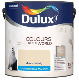 FARBA DULUX KOLORY ŚWIATA- słońce Hellady, 2.5l