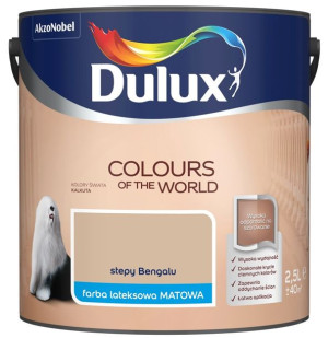 FARBA DULUX KOLORY ŚWIATA- stepy Bengalu, 2.5l