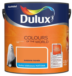 FARBA DULUX KOLORY ŚWIATA- suszone morele, 2.5l