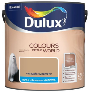 FARBA DULUX KOLORY ŚWIATA- szczypta cynamonu, 2.5l