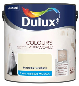 FARBA DULUX KOLORY ŚWIATA- światełka Heraklionu, 2.5l