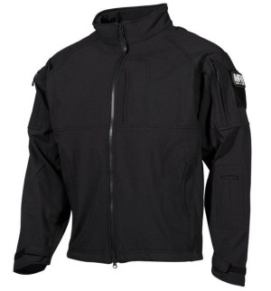 Kurtka typu soft shell "Liberty" czarna 3XL