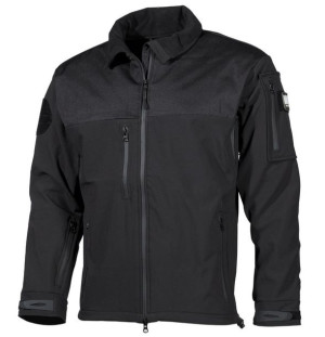 Kurtka typu soft shell "Australia" czarna XL