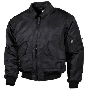 Kurtka pilotka US CWU czarna (duży rozmiar) 4XL