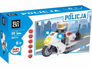 Klocki BLOCKI - POLICJA 30el.  KB6734