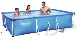 Basen Stelażowy 400 x 211 x 81cm BESTWAY 56424