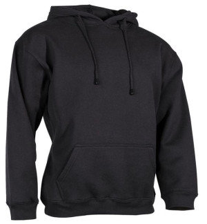Bluza US "PC" czarna z kapturem 340 g/m² S