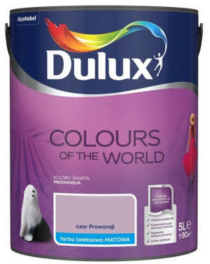 FARBA DULUX KOLORY ŚWIATA- czar Prowansji, 5l