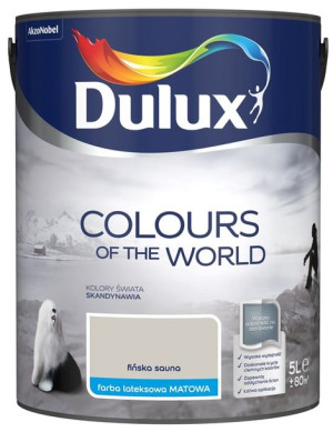 FARBA DULUX KOLORY ŚWIATA- fińska sauna, 5l