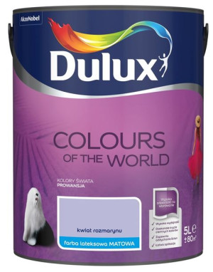 FARBA DULUX KOLORY ŚWIATA- kwiat rozmarynu, 5l