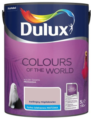 FARBA DULUX KOLORY ŚWIATA- kwitnący migdałowiec, 5l