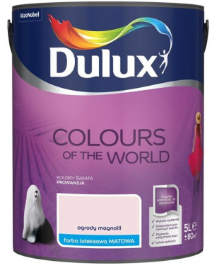 FARBA DULUX KOLORY ŚWIATA-ogrody magnolii, 5l