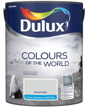 FARBA DULUX KOLORY ŚWIATA- okruch lodu, 5l