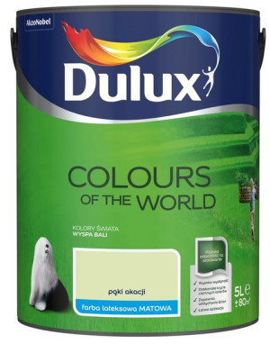 FARBA DULUX KOLORY ŚWIATA- pąki akacji, 5l
