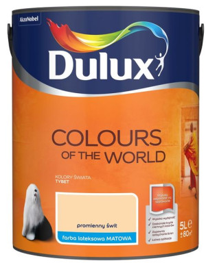 FARBA DULUX KOLORY ŚWIATA- promienny świt, 5l