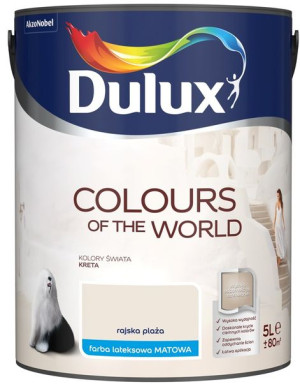 FARBA DULUX KOLORY ŚWIATA- rajska plaża, 5l