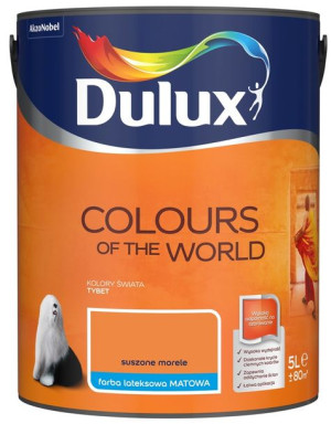 FARBA DULUX KOLORY ŚWIATA- suszone morele, 5l