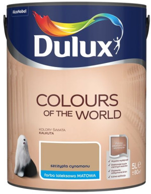 FARBA DULUX KOLORY ŚWIATA- szczypta cynamonu, 5l