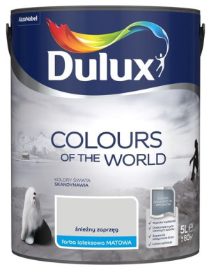 FARBA DULUX KOLORY ŚWIATA- śnieżny zaprzęg, 5l