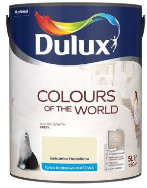 FARBA DULUX KOLORY ŚWIATA- światełka Heraklionu, 5l