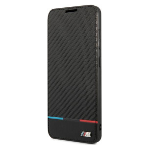 Etui BMW BMBKS21FEPUCARTCBK Samsung Galaxy S21 FE czarny/black bookcase M C