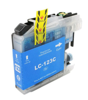 1x Tusz Brother Lc-123 Dcp-j132w Dcp-j152w Cyan