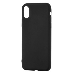 Soft Matt Żelowy Pokrowiec Etui Xiaomi Redmi Note 6 Pro Czarny