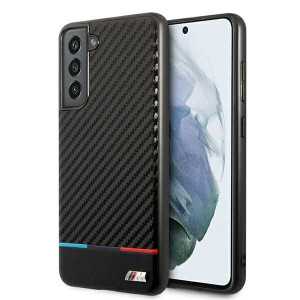 Etui BMW BMHCS21FEPUCARTCBK Samsung Galaxy S21 FE black/czarny Carbon