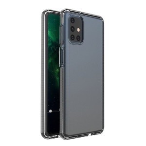 Spring Case Pokrowiec Żelowe Etui Z Kolorową Ramką Do Samsung Galaxy M31s C