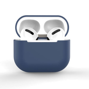 Etui Do Airpods Pro Silikonowy Miękki Pokrowiec Na Słuchawki Niebieski (cas