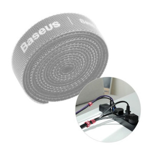 Baseus Rainbow Circle Hook And Loop Straps - Taśma Rzepowa Rzep Organizer K