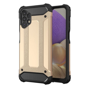 Hybrid Armor Pancerne Hybrydowe Etui Pokrowiec Samsung Galaxy A32 5g Złoty