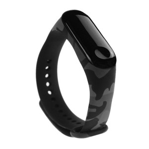 Zamienna Silikonowa Opaska Pasek Do Xiaomi Mi Band 4 / Mi Band 3 Camouflage