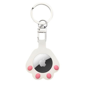 Cat Paw Airtag Case Silikonowe Etui Brelok Zawieszka Do Airtag Kocia Łapka